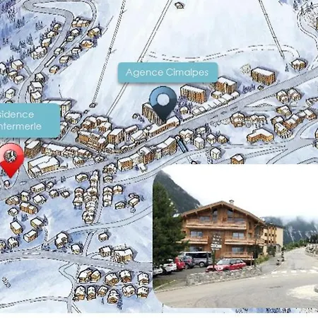 Moderne A Pour 4 Pers, Proche Piste, Parking Et Wifi Inclus - Fr-1-563-69 * クールシュヴェル